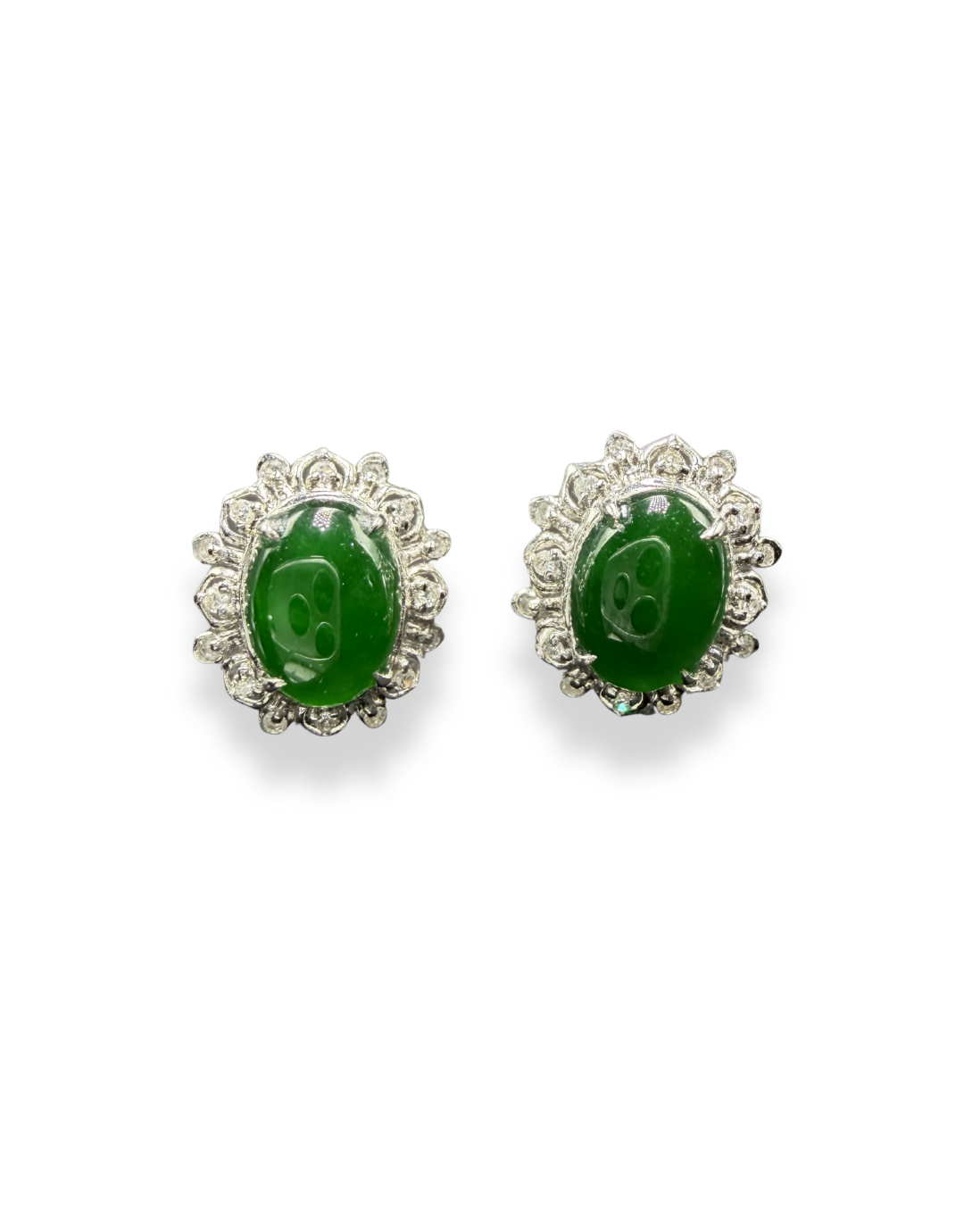 Jade Studs